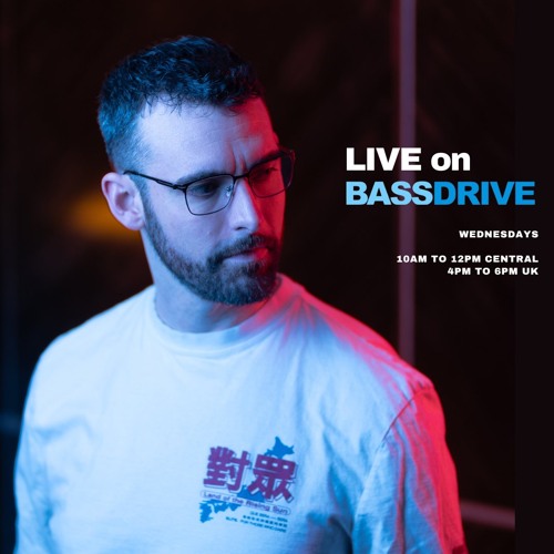 Anthony Kasper "LIVE on Bassdrive October 7th 2026" SoundCloud artwork