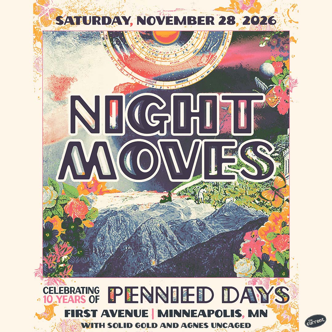 Night Moves at First Avenue event art