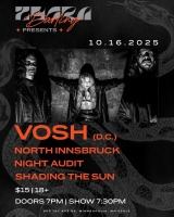 VOSH, North Innsbruck, Night Audit, Shading The Sun