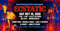 Ecstatic Music Second Saturdays October 2026 banner — Ecstatic Music, via mnVibe